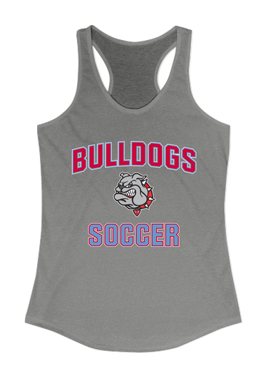Socorro Bulldogs Soccer #1 Women's Tank Top