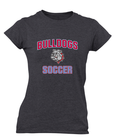 Socorro Bulldogs Soccer #1 Women's Premium SS T-Shirt