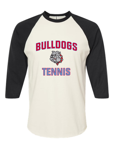 Socorro Bulldogs Tennis Women's Baseball T-Shirt