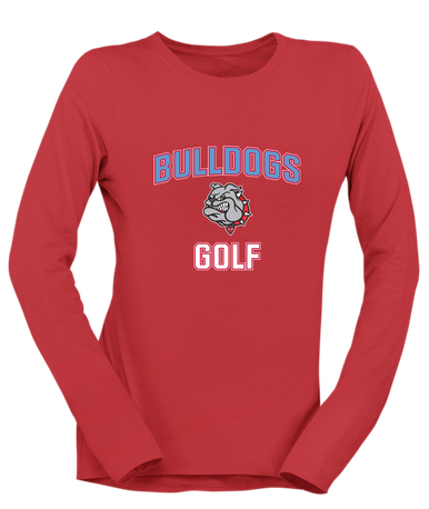 Socorro Bulldogs Golf Women's Premium LS T-Shirt