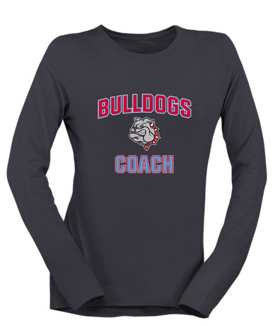 Socorro Bulldogs Coach Women's LS T-Shirt