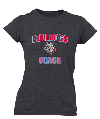 Socorro Bulldogs Coach Women's Premium SS T-Shirt