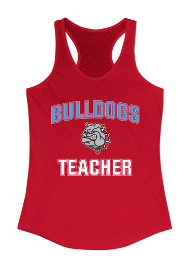 Socorro Bulldogs Teacher Women's Tank Top