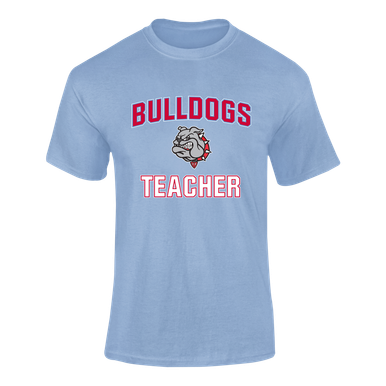 Socorro Bulldogs Teacher Men's SS T-Shirt