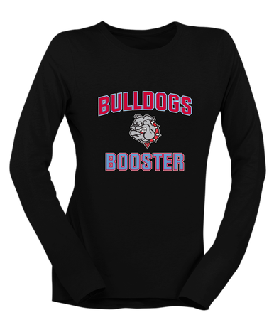 Socorro Bulldogs Booster Women's Premium LS T-Shirt