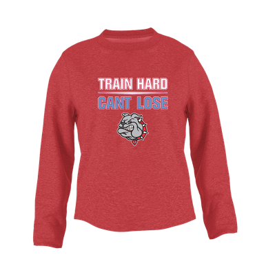 Socorro Bulldogs Train Hard, Can't Lose Women's Sweatshirt