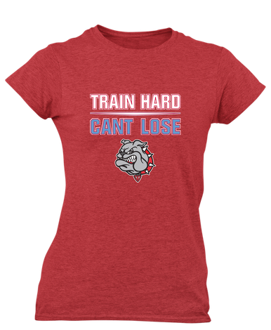 Socorro Bulldogs Train Hard, Can't Lose Women's SS T-Shirt