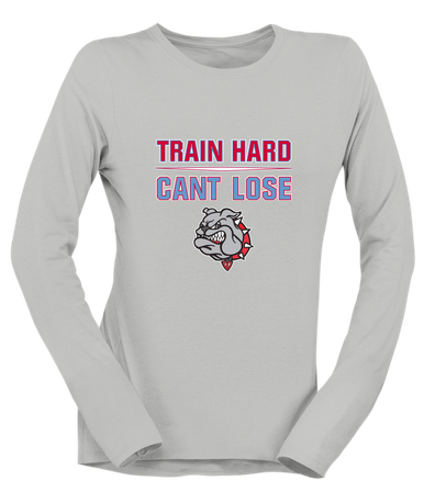 Socorro Bulldogs Train Hard, Can't Lose Women's Premium LS T-Shirt