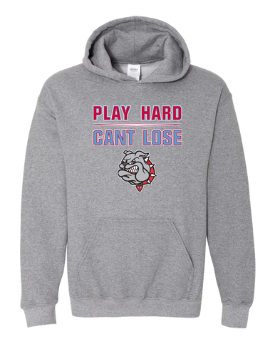 Socorro Bulldogs Play Hard, Can't Lose Men's Hoodie