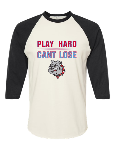 Socorro Bulldogs Play Hard, Can't Lose Women's Baseball T-Shirt