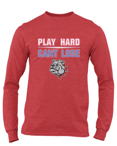 Socorro Bulldogs Play Hard, Can't Lose Men's Premium LS T-Shirt