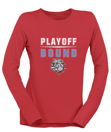 Socorro Bulldogs Playoff Bound Women's Premium LS T-Shirt