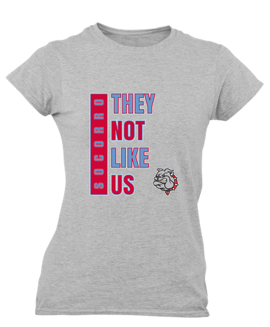 Socorro Bulldogs They Not Like Us #1 Women's Premium SS T-Shirt