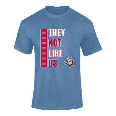 Socorro Bulldogs They Not Like Us #1 Men's Premium SS T-Shirt