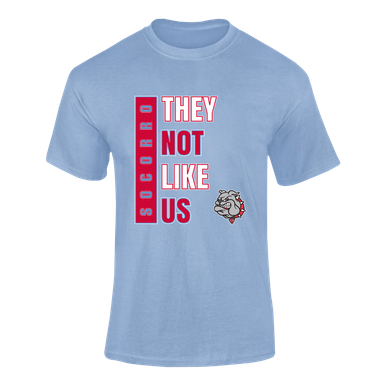 Socorro Bulldogs They Not Like Us #1 Men's SS T-Shirt