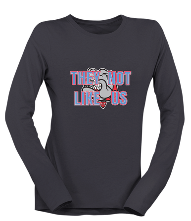 Socorro Bulldogs They Not Like Us #2 Women's Premium LS T-Shirt