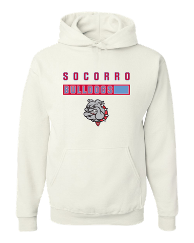 Socorro Bulldogs Mascot #7 Men's Premium Hoodie