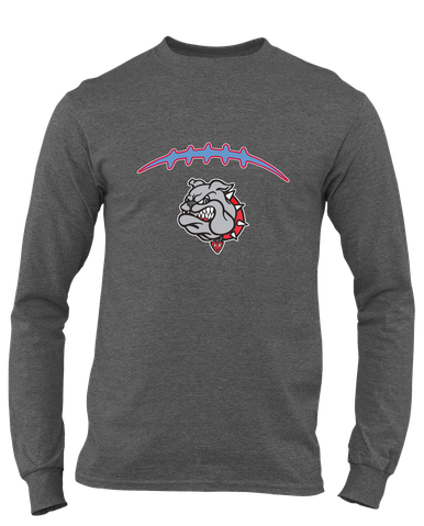 Socorro Bulldogs Football #2 Men's LS T-Shirt