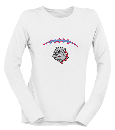 Socorro Bulldogs Football #2 Women's Premium LS T-Shirt