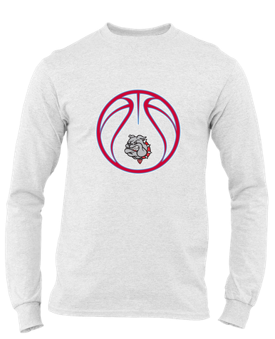 Socorro Bulldogs Basketball #2 Men's LS T-Shirt