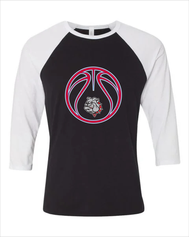 Socorro Bulldogs Basketball #2 Women's Baseball T-Shirt