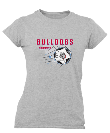 Socorro Bulldogs Soccer #2 Women's SS T-Shirt
