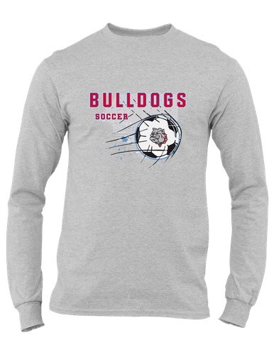 Socorro Bulldogs Soccer #2 Men's Premium LS T-Shirt