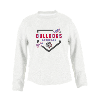 Socorro Bulldogs Baseball #2 Women's Sweatshirt