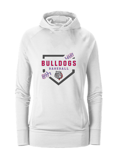 Socorro Bulldogs Baseball #2 Women's Hoodie