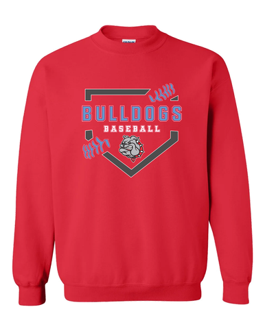 Socorro Bulldogs Baseball #2 Men's Sweatshirt