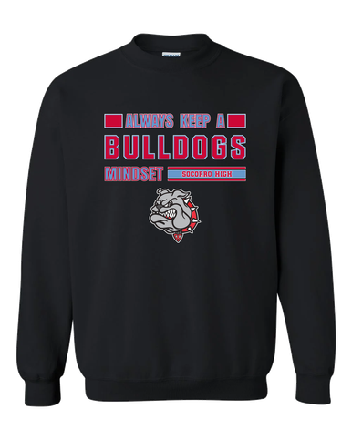 Socorro Bulldogs Mindset Men's Sweatshirt