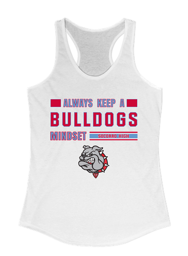 Socorro Bulldogs Mindset Women's Tank Top