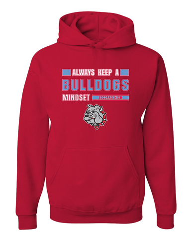 Socorro Bulldogs Mindset Men's Premium Hoodie