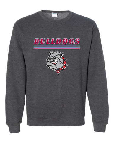 Socorro Bulldogs Mascot #8 Men's Sweatshirt