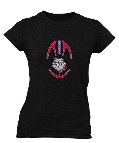 Socorro Bulldogs Football #4 Women's SS T-Shirt
