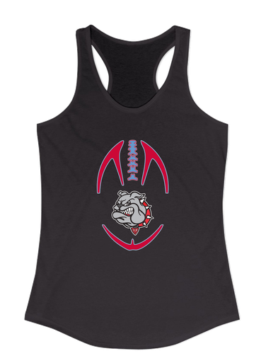 Socorro Bulldogs Football #4 Women's Tank Top