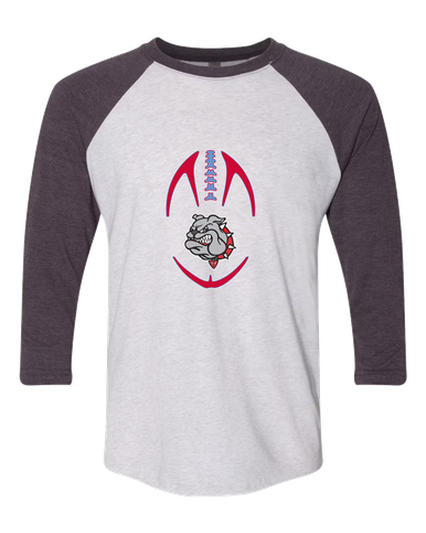 Socorro Bulldogs Football #4 Men's Baseball T-Shirt