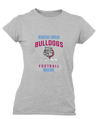 Socorro Bulldogs Football #6 Women's Premium SS T-Shirt