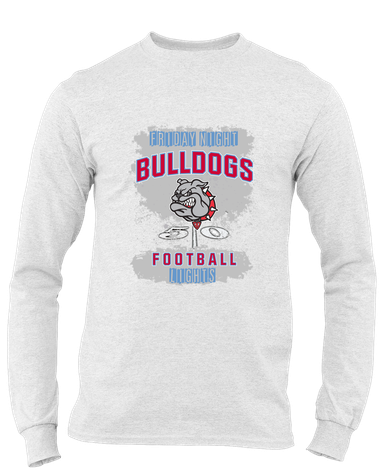 Socorro Bulldogs Football #6 Men's Premium LS T-Shirt
