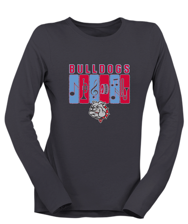 Socorro Bulldogs Band # 2 Women's LS T-Shirt