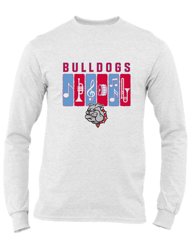 Socorro Bulldogs Band # 2 Men's LS T-Shirt