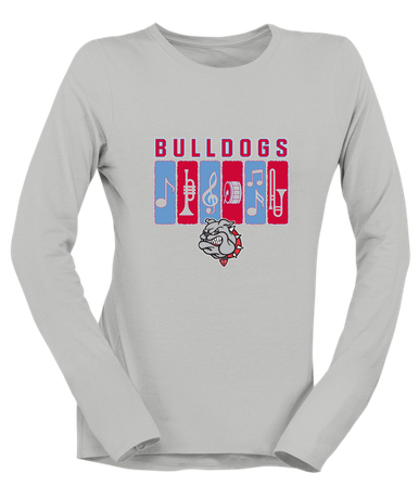Socorro Bulldogs Band # 2 Women's Premium LS T-Shirt