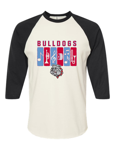 Socorro Bulldogs Band # 2 Men's Baseball T-Shirt