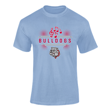 Socorro Bulldogs Band # 3 Men's SS T-Shirt