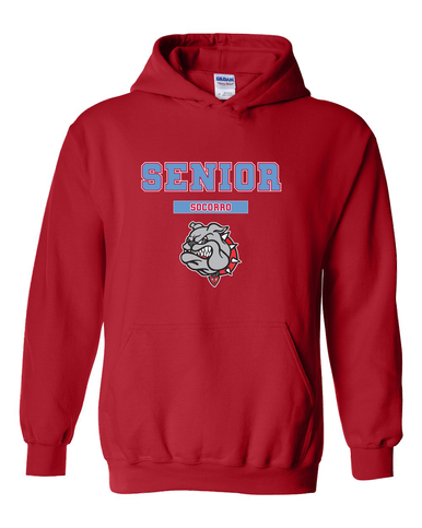 Socorro Bulldogs Senior #2 Men's Hoodie
