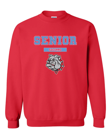 Socorro Bulldogs Senior #2 Men's Sweatshirt