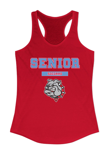 Socorro Bulldogs Senior #2 Women's Tank Top