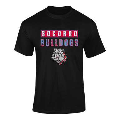 Socorro Bulldogs Mascot #9 Men's Premium SS T-Shirt