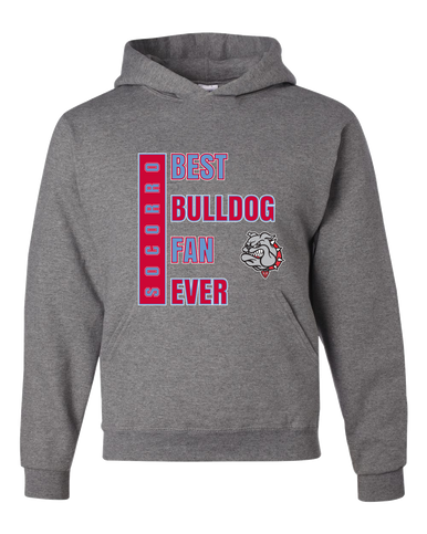 Socorro Bulldogs Best Bulldog Fan Men's Premium Hoodie