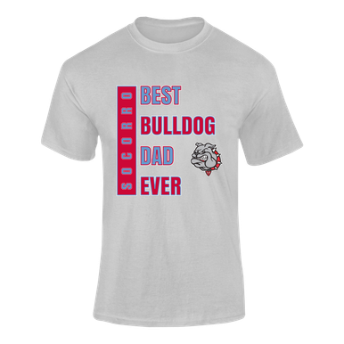 Socorro Bulldogs Best Bulldog Dad Men's SS T-Shirt